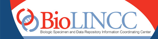 Logo for Biologic Specimen and Data Repository Information Coordinating Center (BioLINCC)